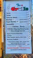 Gioconda Cantina Italiana menu