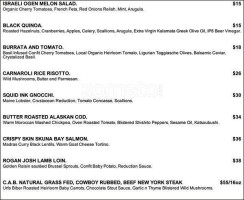 Cativa Cakes menu