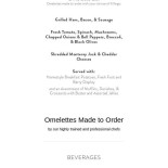 Café Com Orquídea Carta