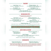 Mandala Café menu