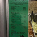 Subway menu