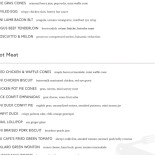Comida De Sítio Carte