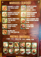 Recanto Goiano menu