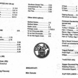 Lanchonete E Tropical menu