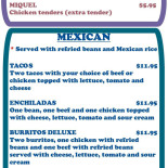 Chef Express Delivery Carte