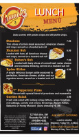 Casa Nostra menu