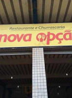 E Self-service Nova Opcao outside