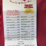 Bengal's Burger Carta