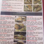 Sasso Menu