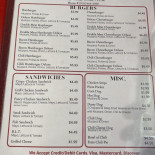 Lanchonete E Pizzaria Bahamas Carte