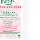 Terminal Bbq Menu