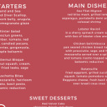 Lugano, Joinville Menu
