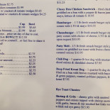 Sheriff Burguers Beer Carta