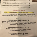 Nenito's Pizzaria Carte