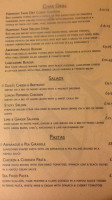 Santa Arepa menu