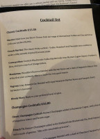 Ô Café menu