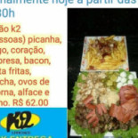 K2 Lanches E Petiscaria Carte