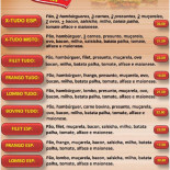 Luca's Lanches Carte