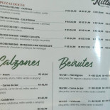 Nillu's Pizzas E Massas Carte