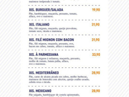 Xis E Cia Gourmet menu