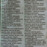 Marinhos Pizzaria Carte