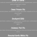 Grill's Burger Carte