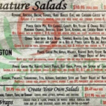 Do Pantera Menu