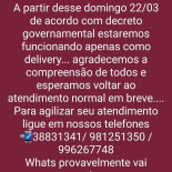 Pizzaria Tarantella Cardápio