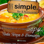 Simple. Bar Restaurante Boisson