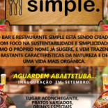 Simple. Bar Restaurante Boisson