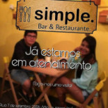 Simple. Bar Restaurante Boisson