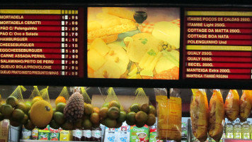 Padaria Voluntários menu