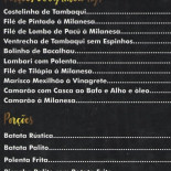 E Peixaria Só Peixe Carta