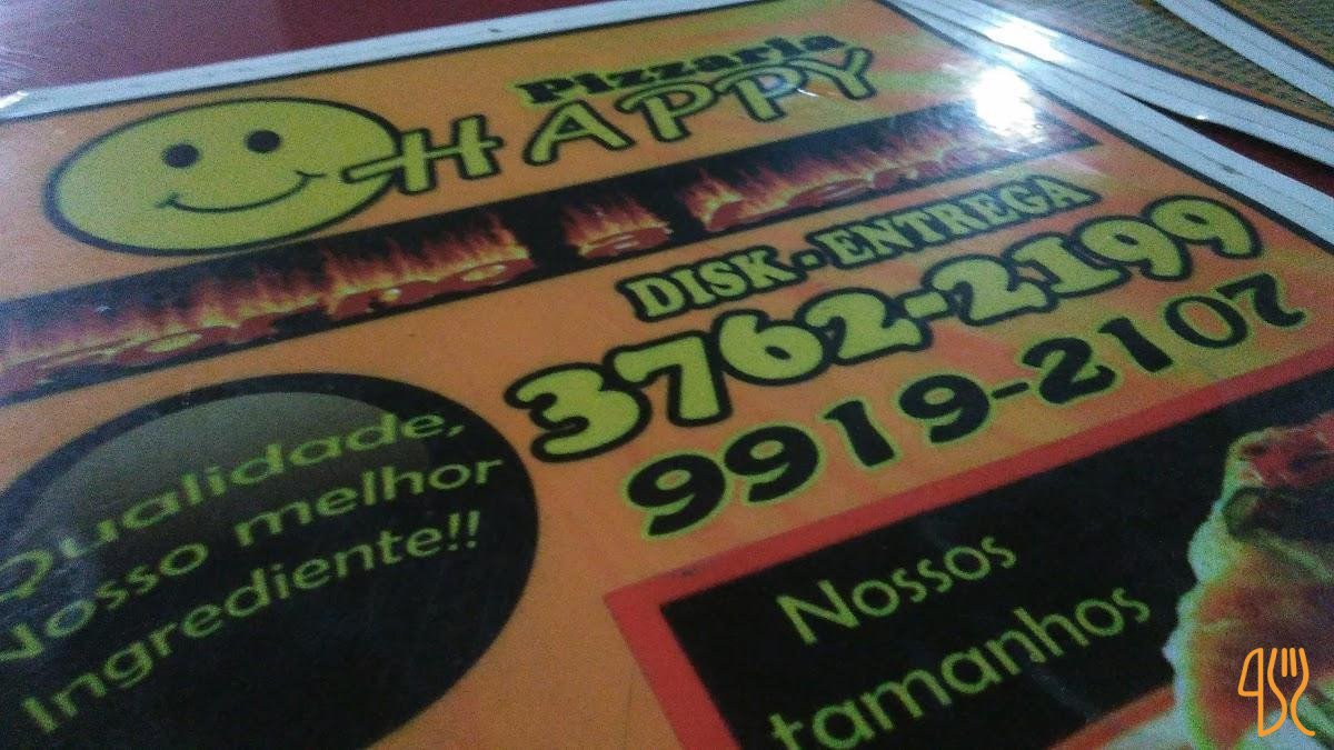 Pizzaria Happy Carte
