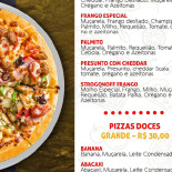 Dont's Pizzaria Carta
