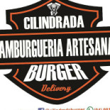 Cilindrada Burger Drinks Logo