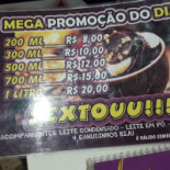 Açaí Mania Carte