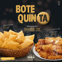 Pinga Com Torresmo menu