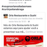 Orla E Sushi Carte