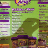 Oca Do Açaí Speisekarte