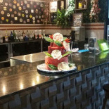 E Café Palhoça À l'intérieur