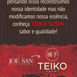 Teiko Sushi Fernandópolis Carte