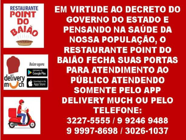 Point Do Baião Speisekarte