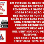 Point Do Baião Speisekarte