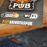 Gaivotas Pub Carta