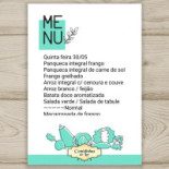 Comidinhas Do Lar Carte