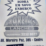 Zoreia's Lanches Logo