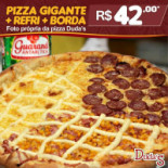 Duda's Pizzaria Carte