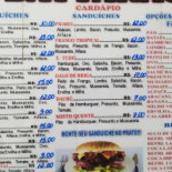 Baytakão Lanches Carte