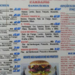 Baytakão Lanches Carte